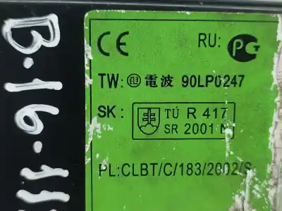Peça sobressalente para automóvel em segunda mão centralina de motor uce por mazda 2 (dy) gasolina 2004 5p referências oem iam 90lp0247  