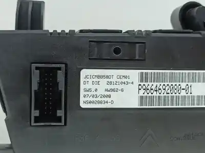 Second-hand car spare part dashboard for citroen c4 picasso i monospace (ud_) 2.0 hdi 138 oem iam references 9664692080  