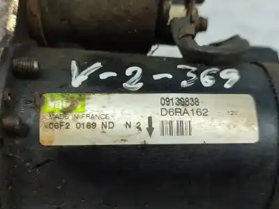 Peça sobressalente para automóvel em segunda mão motor de arranque por opel corsa c 1.2 16v cat (z 12 xe / lw4) referências oem iam 09130838  