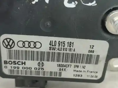 Peça sobressalente para automóvel em segunda mão centralina de motor uce por audi q7 (4l) 3.0 tdi referências oem iam 4l0915181  