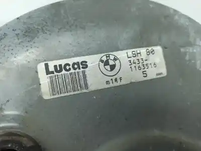 Peça sobressalente para automóvel em segunda mão servo freio por bmw 5 (e39) 525 tds referências oem iam 34331163516  