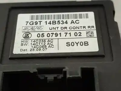 Автозапчасти б/у блок управления двигателем за ford s-max (wa6) 2.0 tdci ссылки oem iam 7g9t14b534ac  