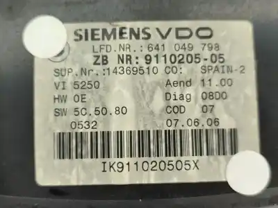 Peça sobressalente para automóvel em segunda mão quadrante por bmw 3 touring (e91) 190. 190 vrt gasóleo 2007 5p referências oem iam 911020505  