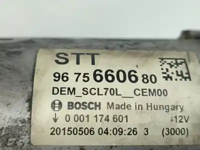 Автозапчасти б/у двигатель запускается за citroen c4 cactus van (0b_, 0p_) bluehdi 100 ссылки oem iam 9675660680  