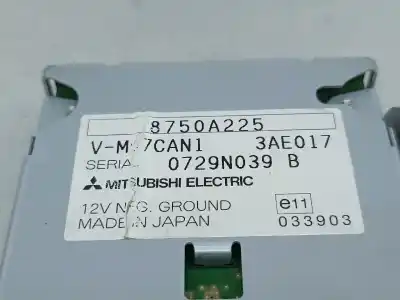 Автозапчасти б/у блок управления двигателем за mitsubishi outlander ii (cw_w) 1722 ak gasóleo 2011 5p ссылки oem iam 8750a225  