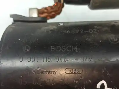 Peça sobressalente para automóvel em segunda mão motor de arranque por bmw 1 (e87) 118 d referências oem iam 0001115046  