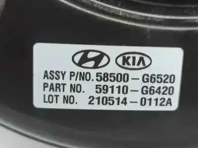 Second-hand car spare part brake servo for kia picanto (ja) 1.0 cat oem iam references 58500g6520  
