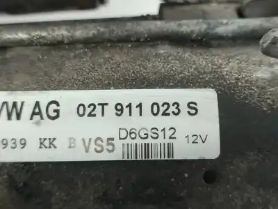 Автозапчастина б/у двигун запускається для skoda fabia i hatchback (6y2) 1.2 gasolina 2004 5p посилання на oem iam 02t911023s  