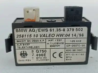 Second-hand car spare part ecu engine control for bmw 3 touring (e36) 318 tds oem iam references   