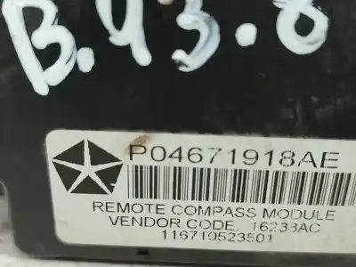 Second-hand car spare part ecu engine control for jeep compass (mk49) 2.0 crd 4x4 oem iam references p04671918ae  