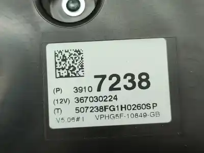 Автозапчастина б/у панель інструментів для opel corsa e (x15) 1.3 cdti (08 68) посилання на oem iam 39107238  