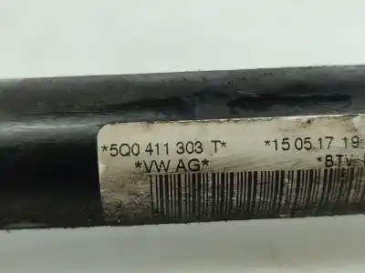 Автозапчастина б/у торсіон для seat leon st (5f8) 1.6 tdi посилання на oem iam 5q0411303t  