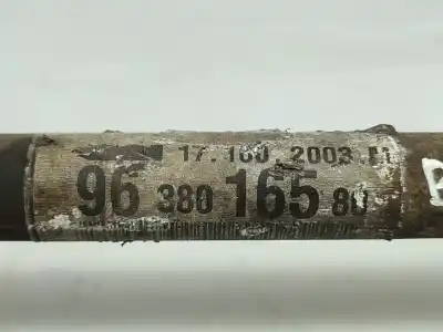 Peça sobressalente para automóvel em segunda mão transmissão dianteira esquerda por citroen c3 i (fc_, fn_) 1.1 i referências oem iam 9638016580  