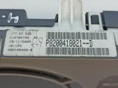 Peça sobressalente para automóvel em segunda mão quadrante por renault modus / grand modus (f/jp0_) 1.2 (jp0c jp0k fp0c fp0k fp0p jp0p jp0t) referências oem iam p8200418021d  