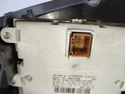 Автозапчастина б/у панель інструментів для citroen ds5 (kf_) 1.6 hdi 110 gasóleo 2012 5p посилання на oem iam 9800759180  