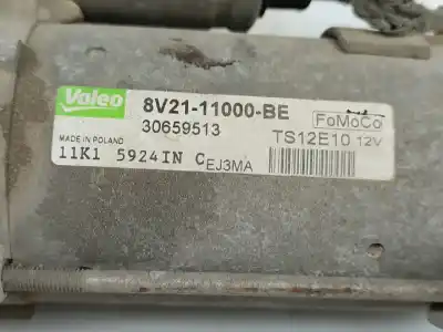 Second-hand car spare part starter motor for ford fiesta vi (cb1, ccn) 1.25 oem iam references 8v2111000be  