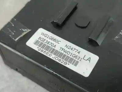 Second-hand car spare part ecu engine control for nissan qashqai / qashqai +2 i (j10, nj10, jj10e) 2.0 oem iam references igniçao / wg1g660c   Second-hand car spare part ecu engine control for nissan qashqai / qashqai +2 i (j10, nj10, jj10e) 2.0 oem iam references igniçao / wg1g660c