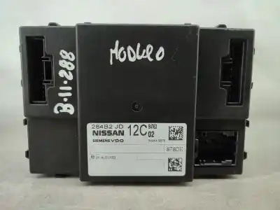 Second-hand car spare part ecu engine control for nissan qashqai / qashqai +2 i (j10, nj10, jj10e) 2.0 oem iam references 284b2jd12c