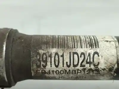 Second-hand car spare part front left transmission for nissan qashqai / qashqai +2 i (j10, nj10, jj10e) 2.0 oem iam references 39101jd24c  
