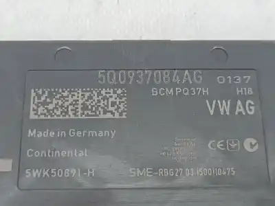 Автозапчастина б/у ебу контролер двигуна для skoda octavia iii break (5e5) 1528 ak gasóleo 2015 5p посилання на oem iam 5q0937084ag  