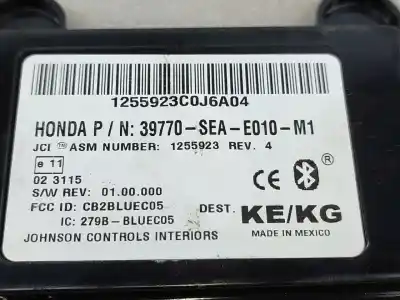 Автозапчастина б/у електронний модуль для honda accord vii (cl, cn) 2.0 (cl7) посилання на oem iam 39770seae010m1  
