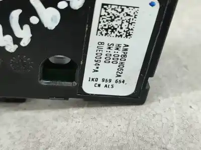 Second-hand car spare part ecu engine control for seat leon (1p1) 1.4 16v oem iam references 1k0959654  