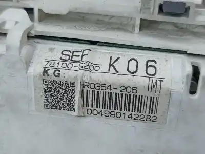Second-hand car spare part dashboard for honda accord vii (cl, cn) 2.2 i-ctdi (cn1) oem iam references 78100g200  