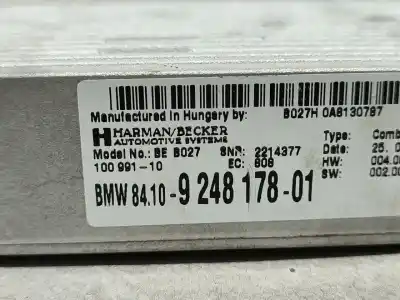 Pezzo di ricambio per auto di seconda mano modulo bluetooth per bmw x1 (e84) xdrive 18 d riferimenti oem iam 8410924817801  