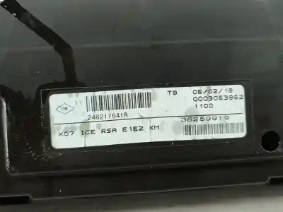 Peça sobressalente para automóvel em segunda mão quadrante por renault twingo iii (bcm_) 1.0 sce 70 referências oem iam 248217641r  