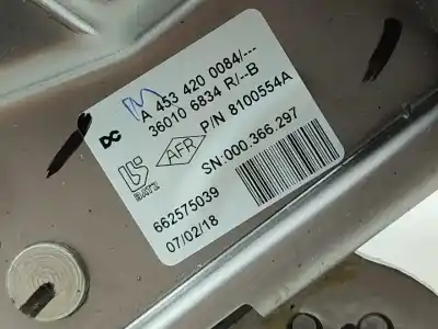 Автозапчасти б/у рычаг ручного тормоза за renault twingo iii (bcm_) 1.0 sce 70 ссылки oem iam 360106834r  