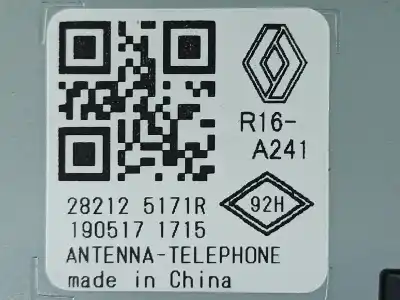 Second-hand car spare part ecu engine control for renault clio v (bf_) 1.0 tce 100 (b7mt) oem iam references   