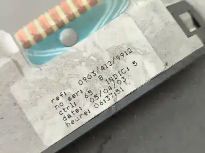 Peça sobressalente para automóvel em segunda mão quadrante por ligier nova 400 referências oem iam 09034129912  