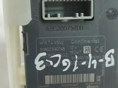 Second-hand car spare part electronic module for renault captur i (j5_, h5_) 1.5 dci 90 oem iam references s180234014b  