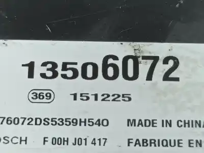 Автозапчасти б/у электронный модуль за opel corsa e (x15) 1.3 cdti (08 68) ссылки oem iam 13506072  