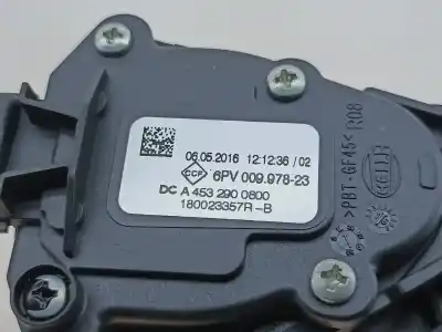 Second-hand car spare part accelerator pedal for renault twingo iii (bcm_) 0.9 tce 90 oem iam references 180023357r  