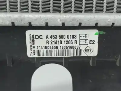Автозапчасти б/у водяной радиатор за renault twingo iii (bcm_) 0.9 tce 90 ссылки oem iam a4535000103  