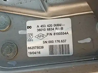 Автозапчасти б/у рычаг ручного тормоза за renault twingo iii (bcm_) 0.9 tce 90 ссылки oem iam 360106834r  