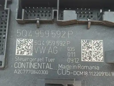 Second-hand car spare part ecu engine control for seat ateca (kh7) 2.0 tdi oem iam references   