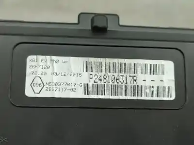 Peça sobressalente para automóvel em segunda mão quadrante por renault kangoo express (fw0/1_) z.e. (fw0z. fw1z) elétrico 2016 5p referências oem iam p248106317r   Peça sobressalente para automóvel em segunda mão quadrante por renault kangoo express (fw0/1_) z.e. (fw0z. fw1z) elétrico 2016 5p referências oem iam p248106317r