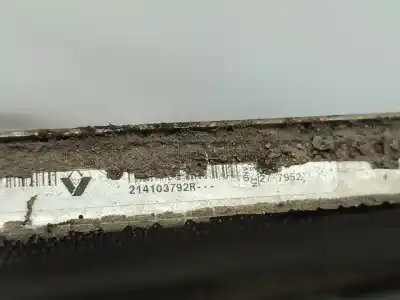Peça sobressalente para automóvel em segunda mão radiador de água por renault fluence (l30_) z.e. elétrico 2013 4p referências oem iam 214005371r  