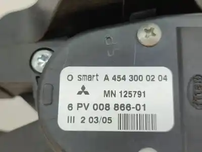 Автозапчасти б/у педаль газа за mitsubishi colt vi (z3_a, z2_a) 1.1 (z31a, z32a) ссылки oem iam mn125791  