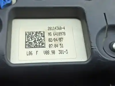 Автозапчастина б/у панель інструментів для citroen c4 i (lc_) 1.6 hdi посилання на oem iam 96631954zd  