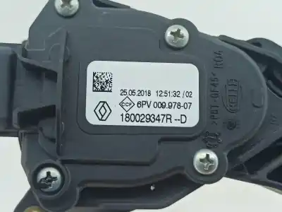 Автозапчастина б/у педаль акселератора для renault captur i (j5_, h5_) blue dci 95 посилання на oem iam 180029347r  