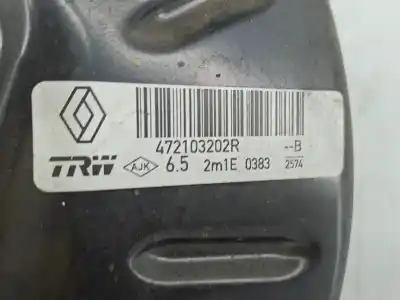 Автозапчастина б/у гальмівний серво для renault captur i (j5_, h5_) blue dci 95 посилання на oem iam 472103202r  