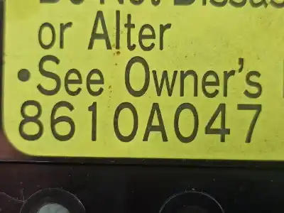 Second-hand car spare part ecu engine control for mitsubishi l 200 (ka0/kb0) 2.5 di-d cat oem iam references 8610a047  