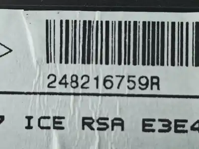 Автозапчасти б/у приборная доска за renault twingo iii (bcm_) 1.0 sce 70 ссылки oem iam 248216759r  