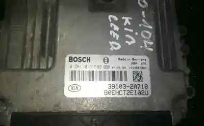 Second-hand car spare part ecu engine control for kia ceed sw (ed) 1.6 crdi 90 oem iam references 0281013569  