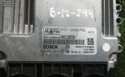 Second-hand car spare part ecu engine control for ford fiesta vi (cb1, ccn) 1.6 tdci oem iam references 0281014803  