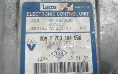 Автозапчасти б/у блок управления двигателем за renault clio ii fase i (b/cb0) (1998->) 1.9 d (b/cb0e) ссылки oem iam hom7700104956