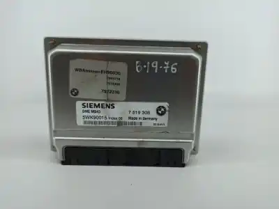 Peça sobressalente para automóvel em segunda mão centralina de motor uce por bmw 3 (e46) 330 i referências oem iam 7519308